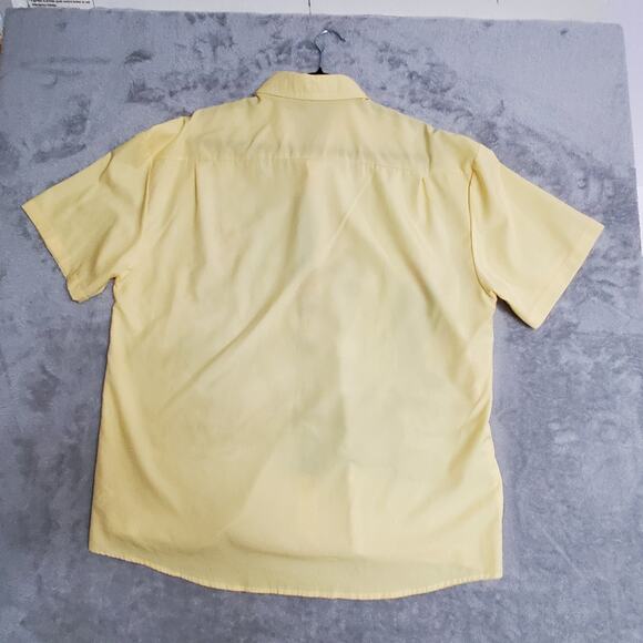 Hardaddy Camp Hawaiian L Shirt Yellow Desert Scene Sexy Buttocks Cactus Skull - Picture 6 of 9